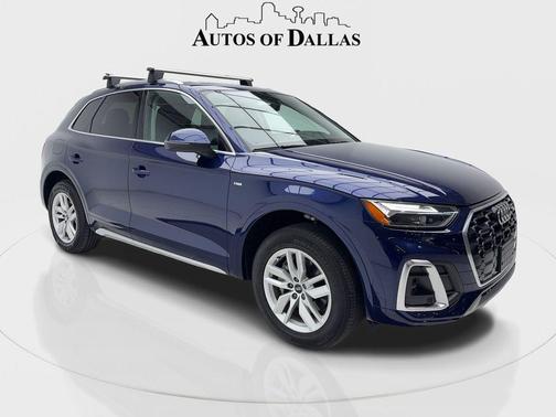 Blue Metallic 2022 Audi Q5 45 S line Premium