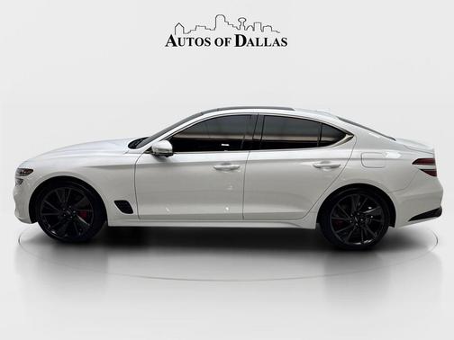 Alta White 2022 Genesis G70 3.3T RWD