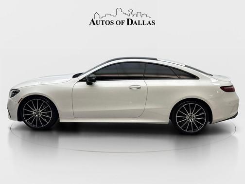 White 2022 Mercedes-Benz E-Class E 450 Coupe AMG NIGHT PKG,NAV,CAM,PANO,20'' WHLS
