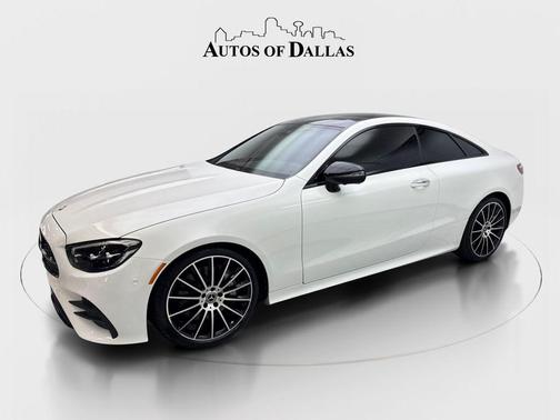 White 2022 Mercedes-Benz E-Class E 450 Coupe AMG NIGHT PKG,NAV,CAM,PANO,20'' WHLS