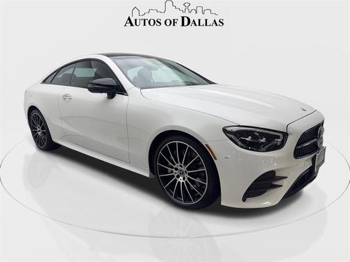 White 2022 Mercedes-Benz E-Class E 450 Coupe AMG NIGHT PKG,NAV,CAM,PANO,20'' WHLS