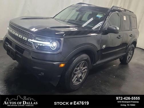 Shadow Black 2025 Ford Bronco Sport Big Bend