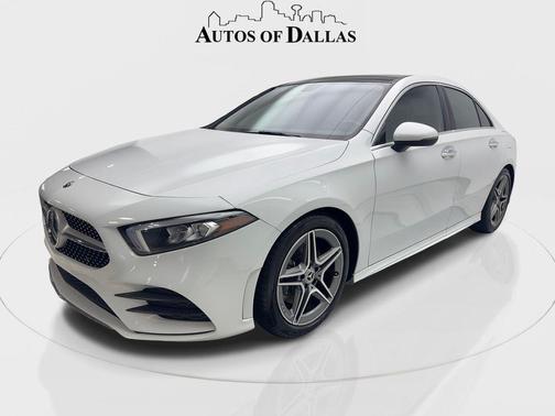 White 2019 Mercedes-Benz A-Class A 220