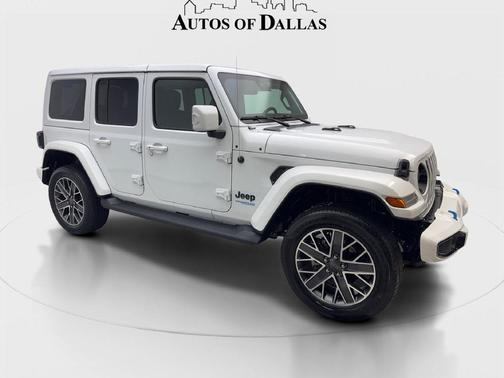 Bright White Clearcoat 2022 Jeep Wrangler Unlimited 4xe Sahara High Altitude