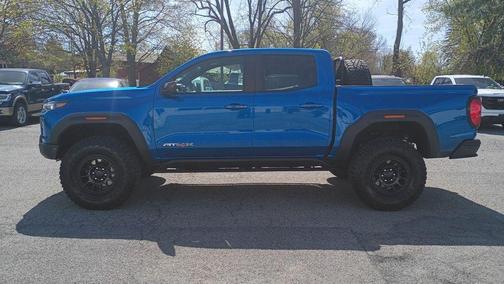Dynamic Blue Metallic 2024 GMC Canyon AT4X