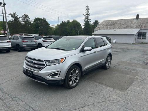 Ingot Silver 2018 Ford Edge Titanium