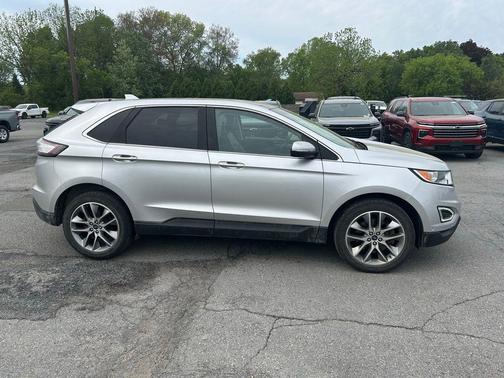 Ingot Silver 2018 Ford Edge Titanium