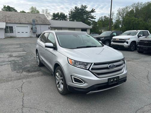 Ingot Silver 2018 Ford Edge Titanium