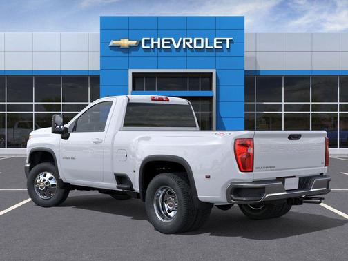 Summit White 2026 Chevrolet Silverado 3500 LT
