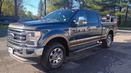 Blue Jeans Metallic 2020 Ford F-350 Lariat