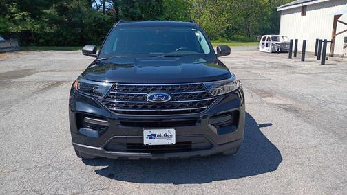 Agate Black Metallic 2023 Ford Explorer XLT