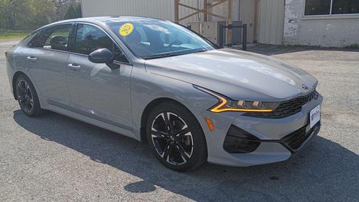 Wolf Gray 2021 Kia K5 GT-Line