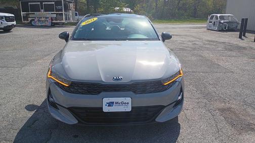 Wolf Gray 2021 Kia K5 GT-Line