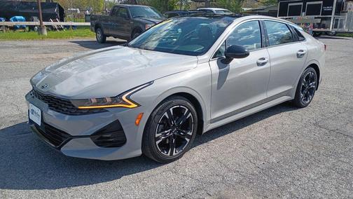 Wolf Gray 2021 Kia K5 GT-Line