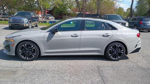 Wolf Gray 2021 Kia K5 GT-Line