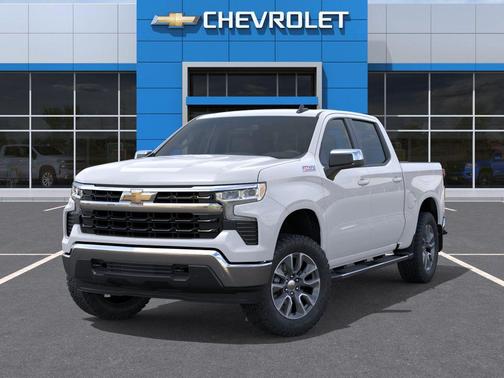 Summit White 2026 Chevrolet Silverado 1500 LT