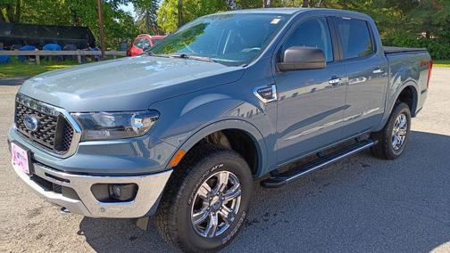 Azure Gray Metallic Tri-Coat 2023 Ford Ranger XLT