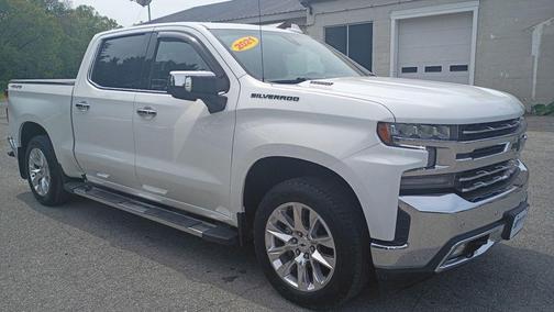 White 2021 Chevrolet Silverado 1500 LTZ