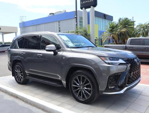 Dark Gray Metallic 2026 Lexus LX 700h F SPORT HANDLING