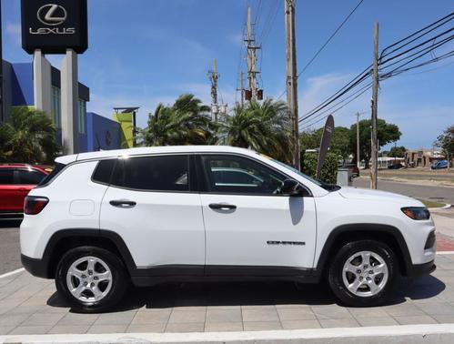 Bright White Clearcoat 2022 Jeep Compass Sport