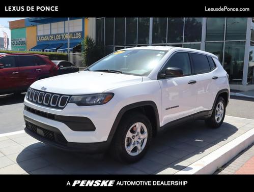 Bright White Clearcoat 2022 Jeep Compass Sport