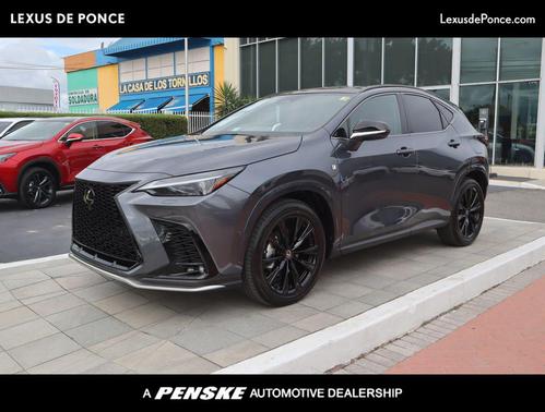 Cloudburst Gray 2026 Lexus NX 450h+ F SPORT Handling