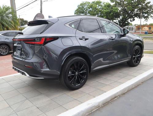 Cloudburst Gray 2026 Lexus NX 450h+ F SPORT Handling
