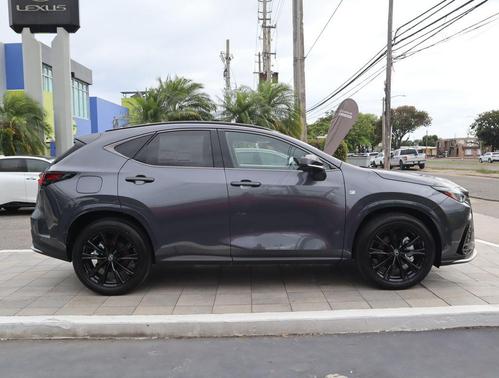 Cloudburst Gray 2026 Lexus NX 450h+ F SPORT Handling