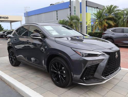 Cloudburst Gray 2026 Lexus NX 450h+ F SPORT Handling