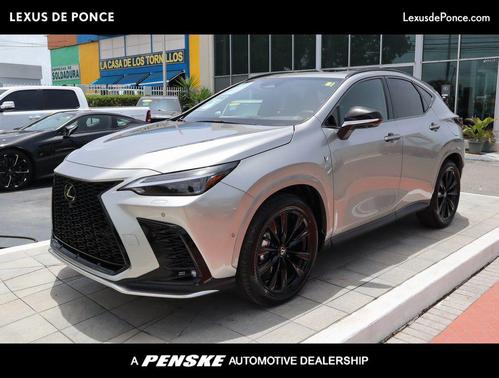 Atomic Silver 2026 Lexus NX 450h+ F SPORT Handling