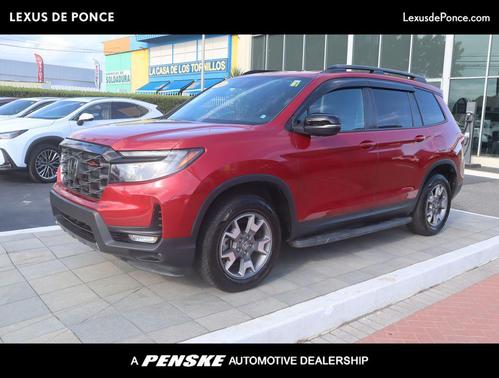 Radiant Red 2022 Honda Passport AWD TrailSport