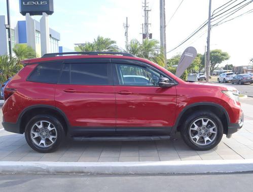 Radiant Red 2022 Honda Passport AWD TrailSport