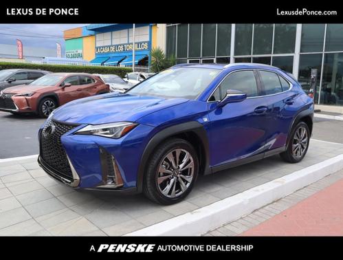 Blue 2021 Lexus UX 200 F Sport