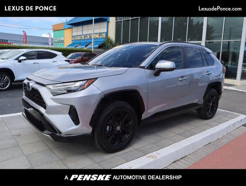 Silver Sky 2023 Toyota RAV4 Hybrid SE