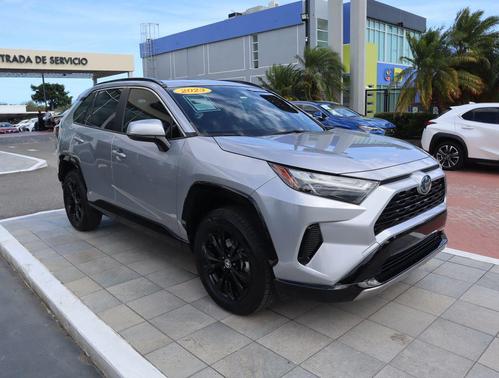 Silver Sky 2023 Toyota RAV4 Hybrid SE