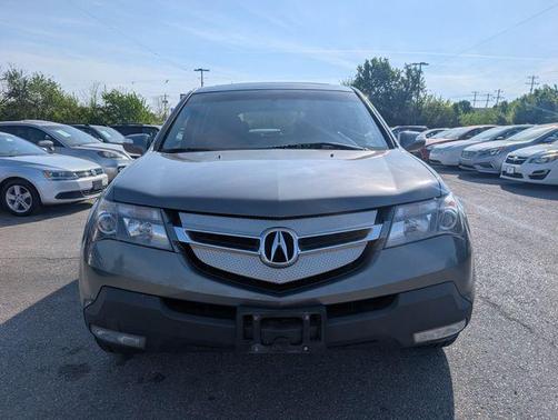 Sterling Gray Metallic 2009 Acura MDX Technology