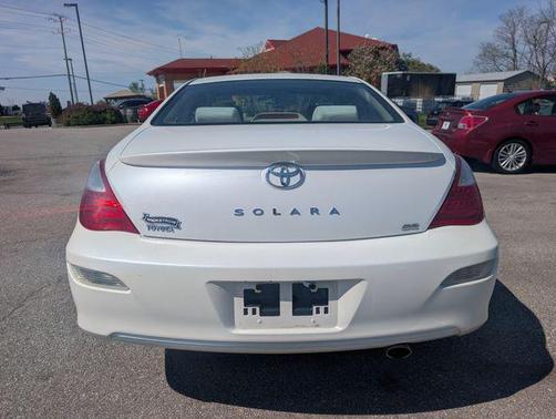 White Pearl 2008 Toyota Camry Solara SE