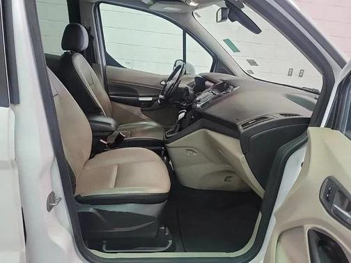 Frozen White 2016 Ford Transit Connect Titanium w/Rear Liftgate