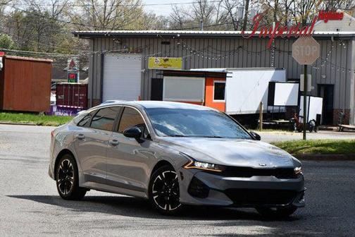 Wolf Gray 2021 Kia K5 GT-Line