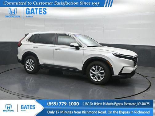 Platinum White Pearl 2025 Honda CR-V LX AWD