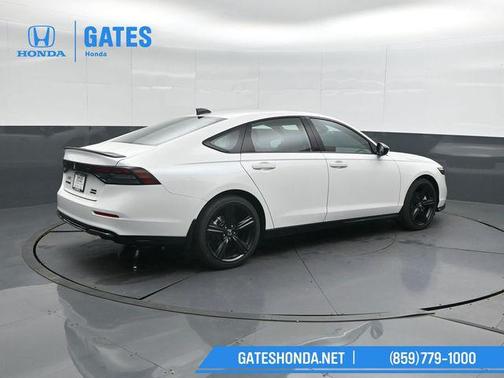 Platinum White Pearl 2026 Honda Accord Hybrid Sport-L