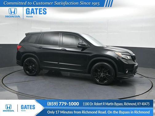 Black 2019 Honda Passport EX-L