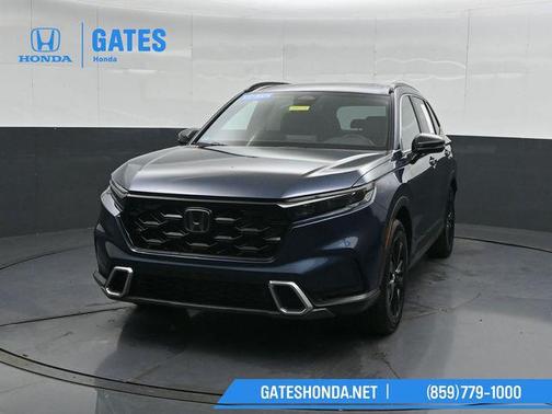Canyon River Blue Metallic 2025 Honda CR-V Hybrid Sport Touring AWD