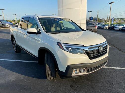 White Diamond Pearl 2018 Honda Ridgeline RTL-E