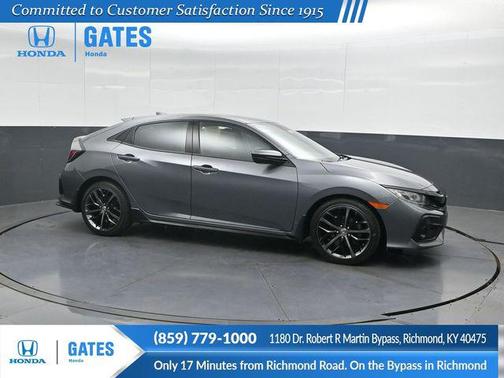 Lunar Silver Metallic 2021 Honda Civic Sport