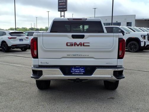 White Frost Tricoat 2021 GMC Sierra 1500 SLT