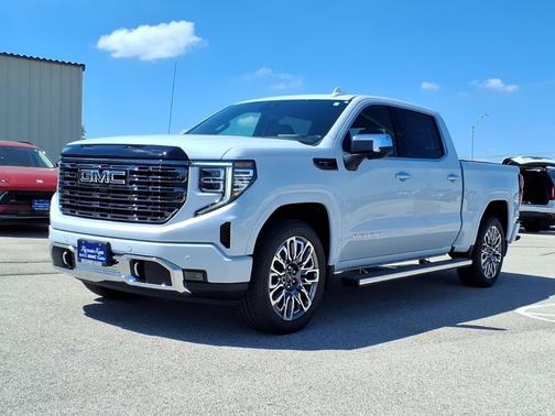 Glacier White Tricoat 2026 GMC Sierra 1500 Denali Ultimate