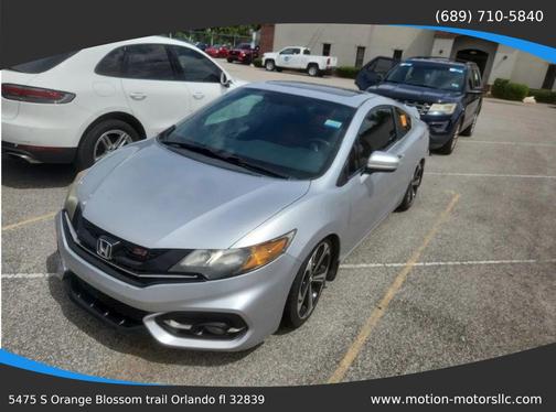 Modern Steel Metallic 2015 Honda Civic Si