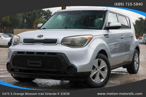 Bright Silver 2015 Kia Soul Base