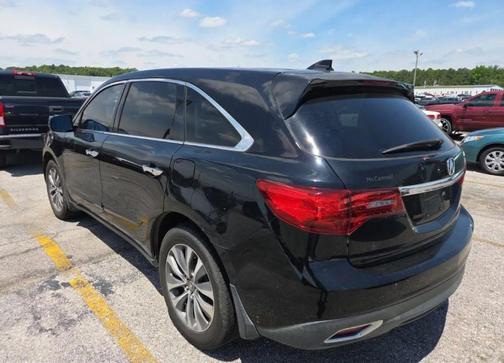 Crystal Black Pearl 2015 Acura MDX 3.5L